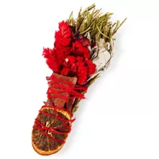 Red Floral Ritual Sage Wand at Spencer's